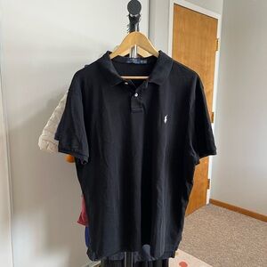 Ralph Lauren Men's Classic Black Polo Shirt
